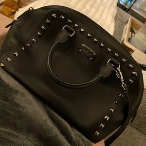 Michael Kors Black Studded Bag